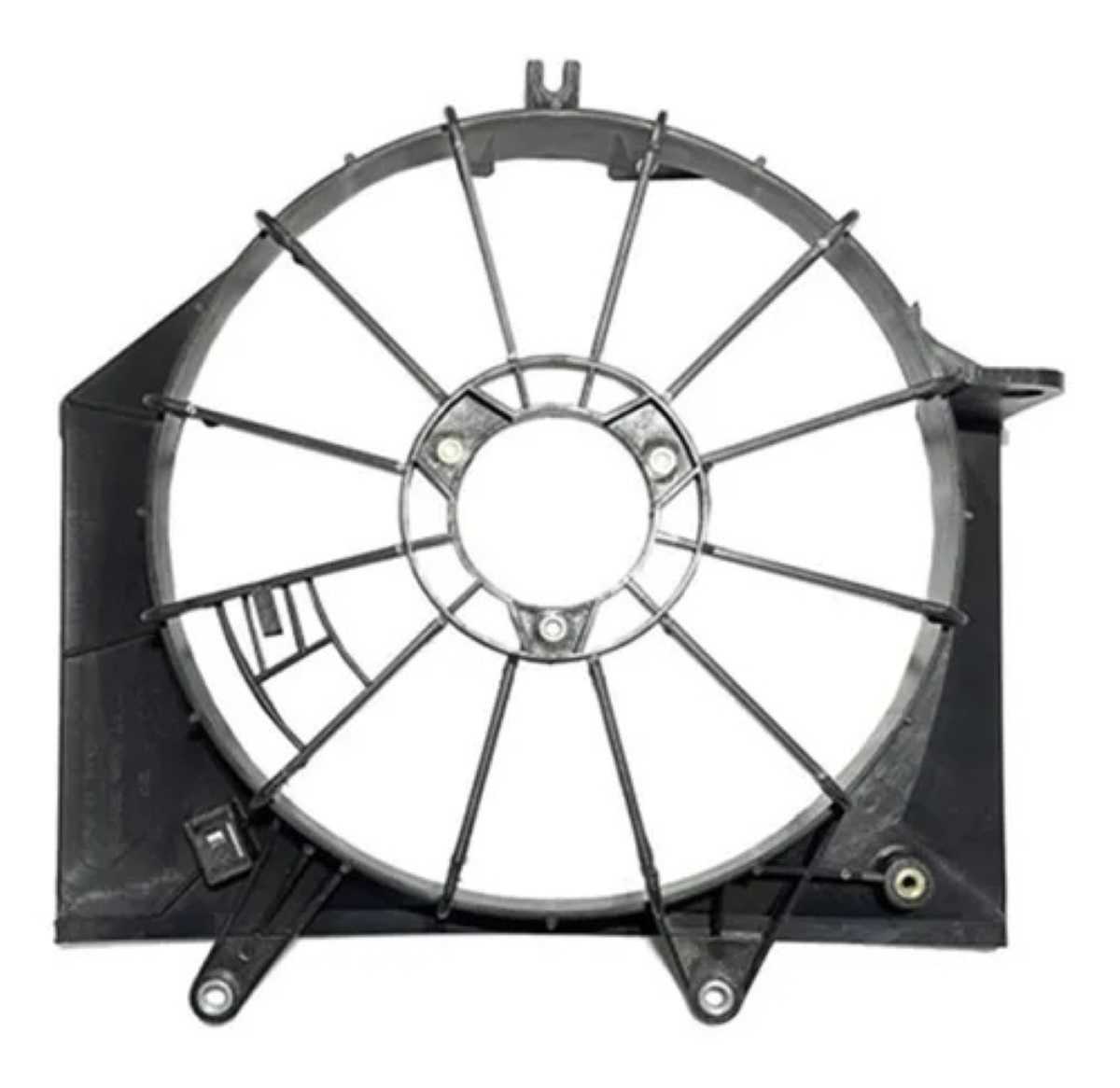 Defletor radiador honda fit 2003 a 2008