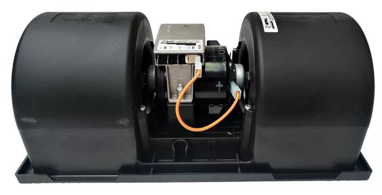 Motor caixa evaporadora onibus spheros/thermo king/new holland/case 24v