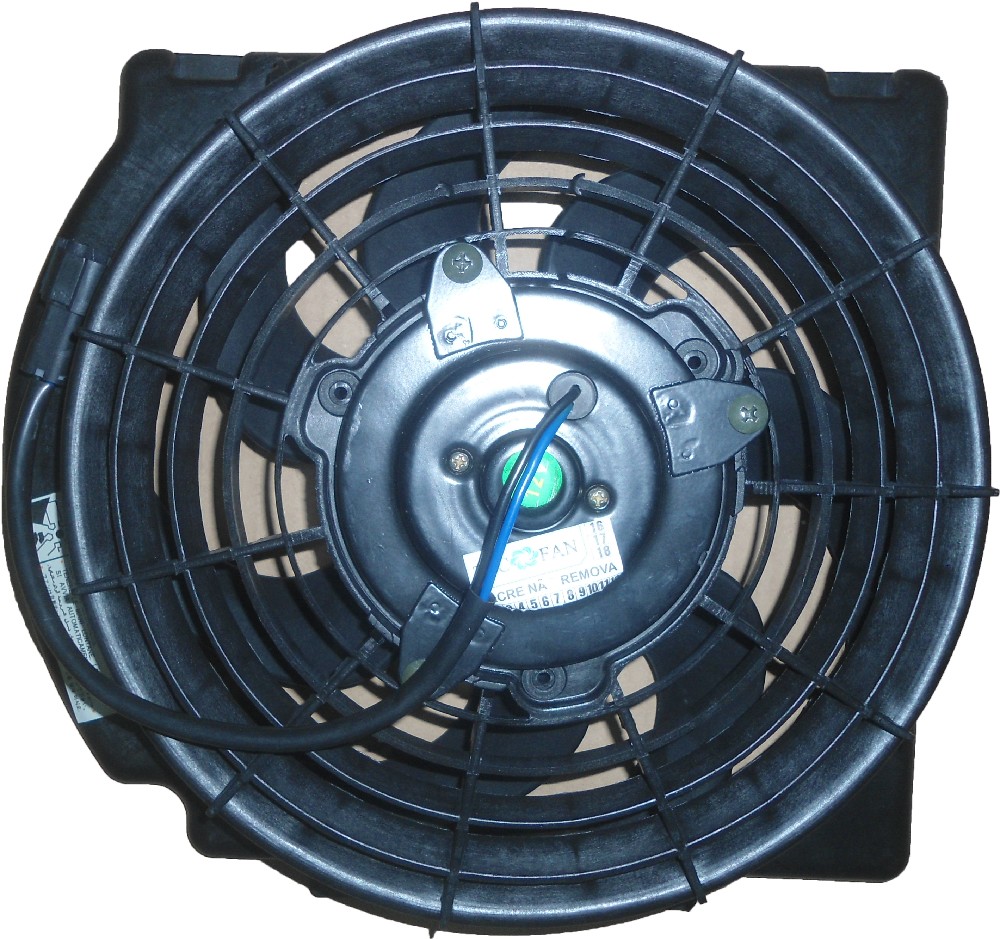 Eletroventilador corsa 2002 a 2009 c/ar