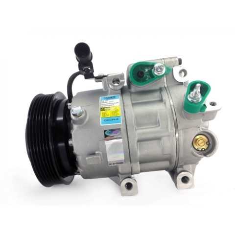 COMPRESSOR HYUNDAI SANTA FE/VERACRUZ/AZERA 07 ATÉ 09/KIA SORENTO/KIA MAGENTIS 6PK OEM-977013K125