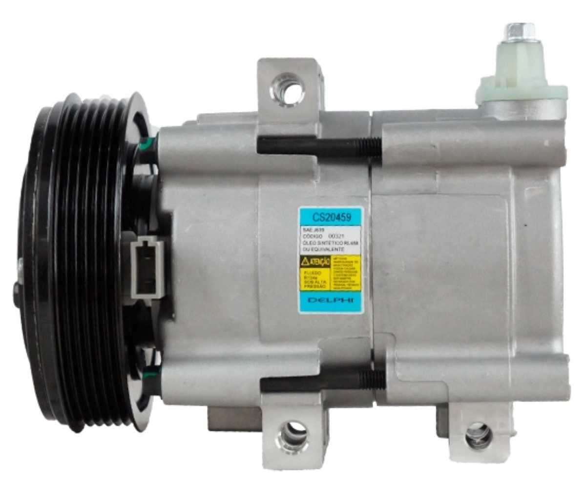 COMPRESSOR FORD F250 6CC 4.2 DIESEL MWM 1999 ATE 2002 12V 6PK 126MM MODELO FIC / FS10 / FX15 OEM: 4L