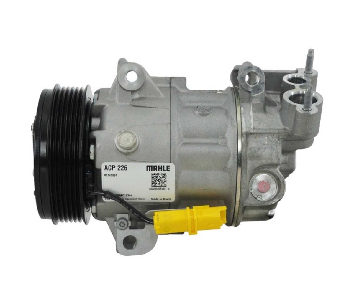COMPRESSOR PEUGEOT 206/ 2071.4, 1.6 2007>/ 208 1.2 2017 ATE 2022/ CITROEN C3/ AIRCROSS 6PK 115MM OEM: 968498278001