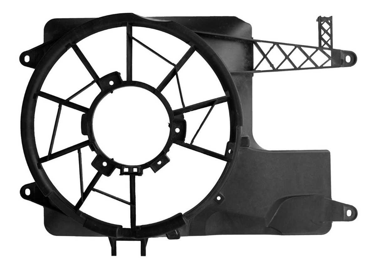Defletor vw gol parati saveiro g3 g4 com ar condicionado