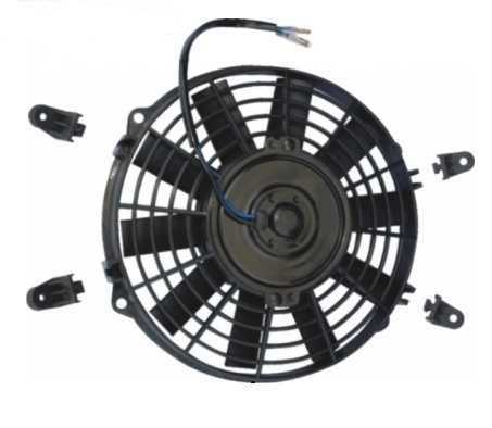 Eletroventilador universal 10" 12v 10 pas retas
