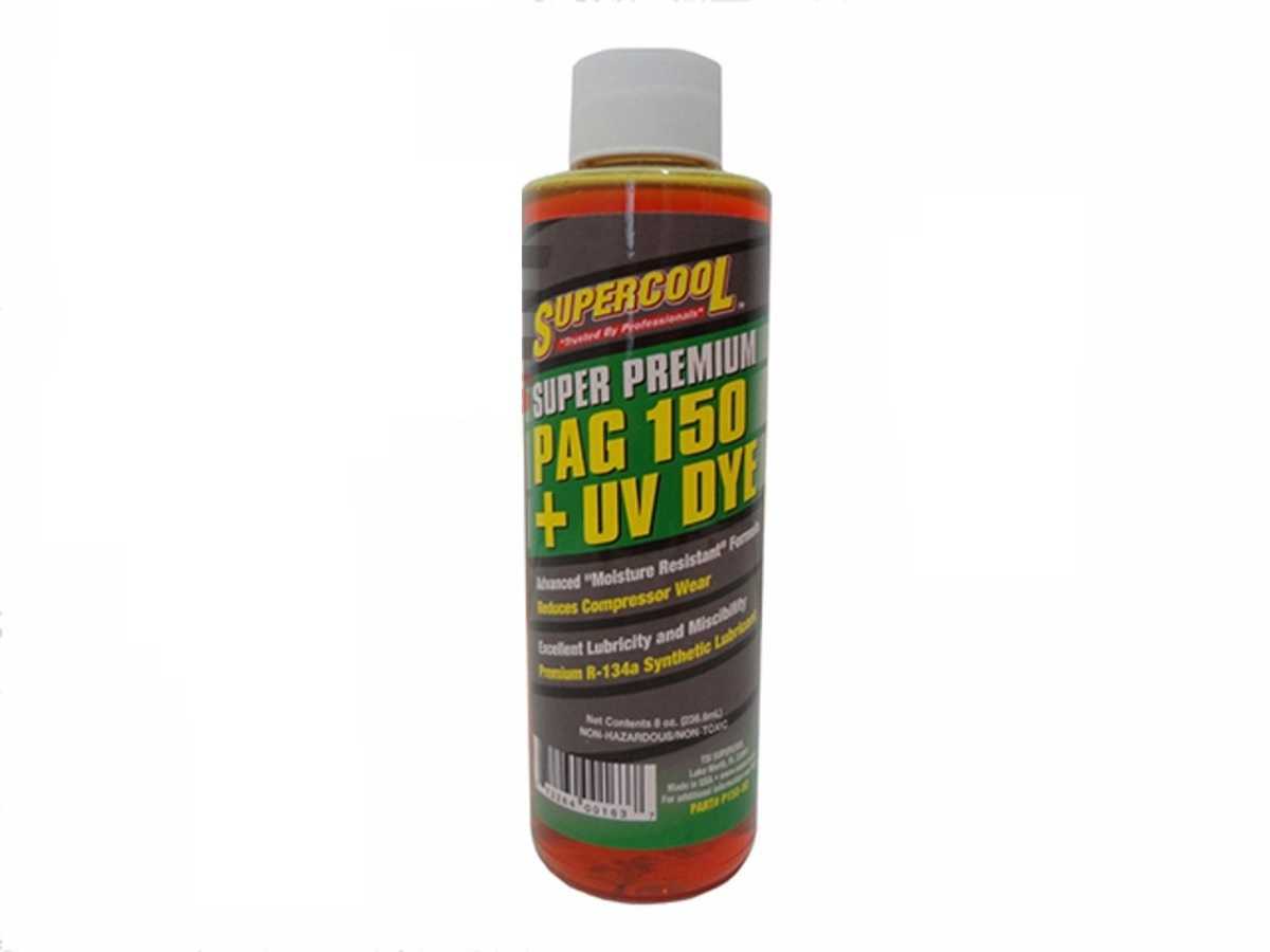 OLEO PAG 150 P/COMPRESSOR  C/CONTRASTE 237ML "SUPERCOOL"