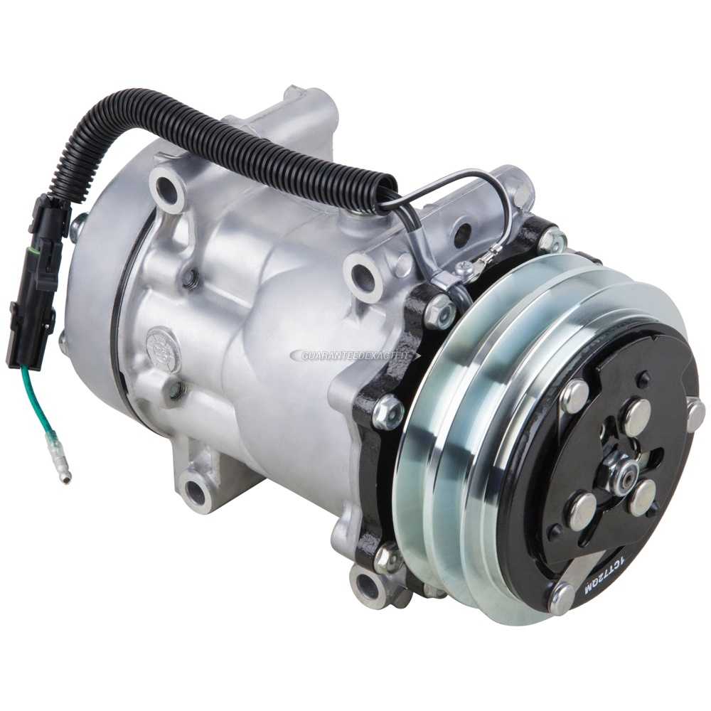 COMPRESSOR - 7H15 PASSANTE 24V SAIDA FLEX. 2A 125MM "4052" "APLICA NEW HOLLAND R