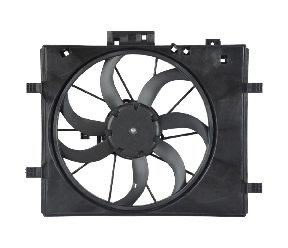 Eletroventilador nissan march versa 2011 a 2014 c/ar