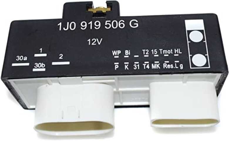 CENTRALINA RELE ELETROVENTILADOR VW GOLF 1999 ATE 2012/ AUDI A3 1999 ATE 2006/ BORA OEM: 1J0919506G