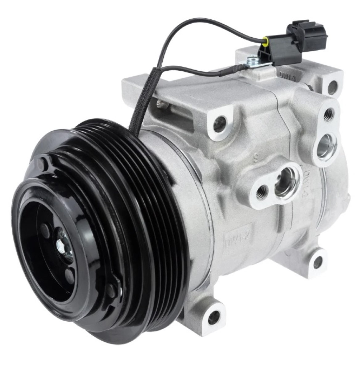 COMPRESSOR HYUNDAI HB20 1.0 2013 ATÉ 2019 12V 5PK 117MM OEM: 977011S000
