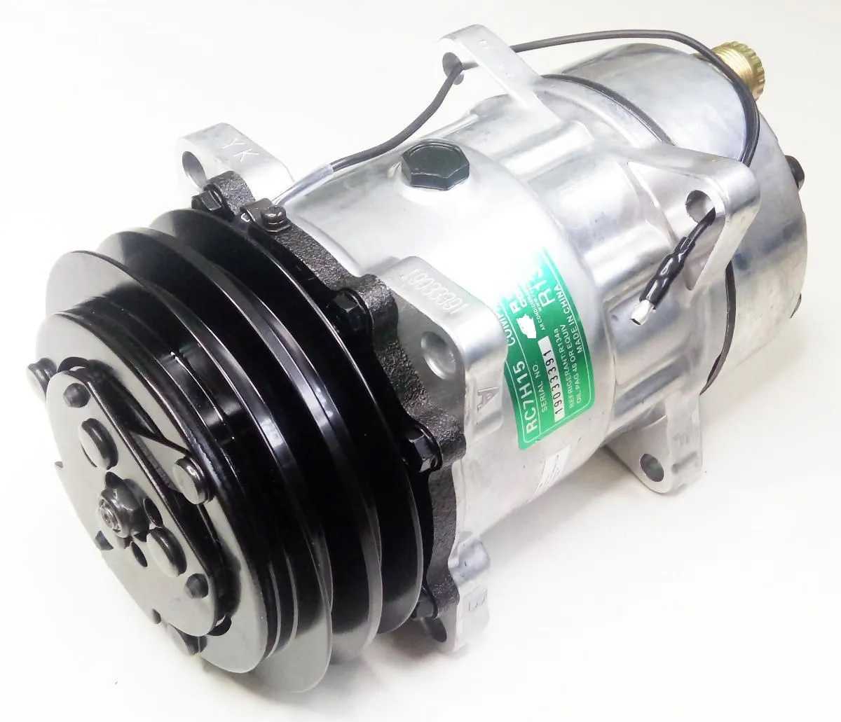 COMPRESSOR 7H15 8 ORELHAS 12V SAIDA TRAZ. 2A 132MM