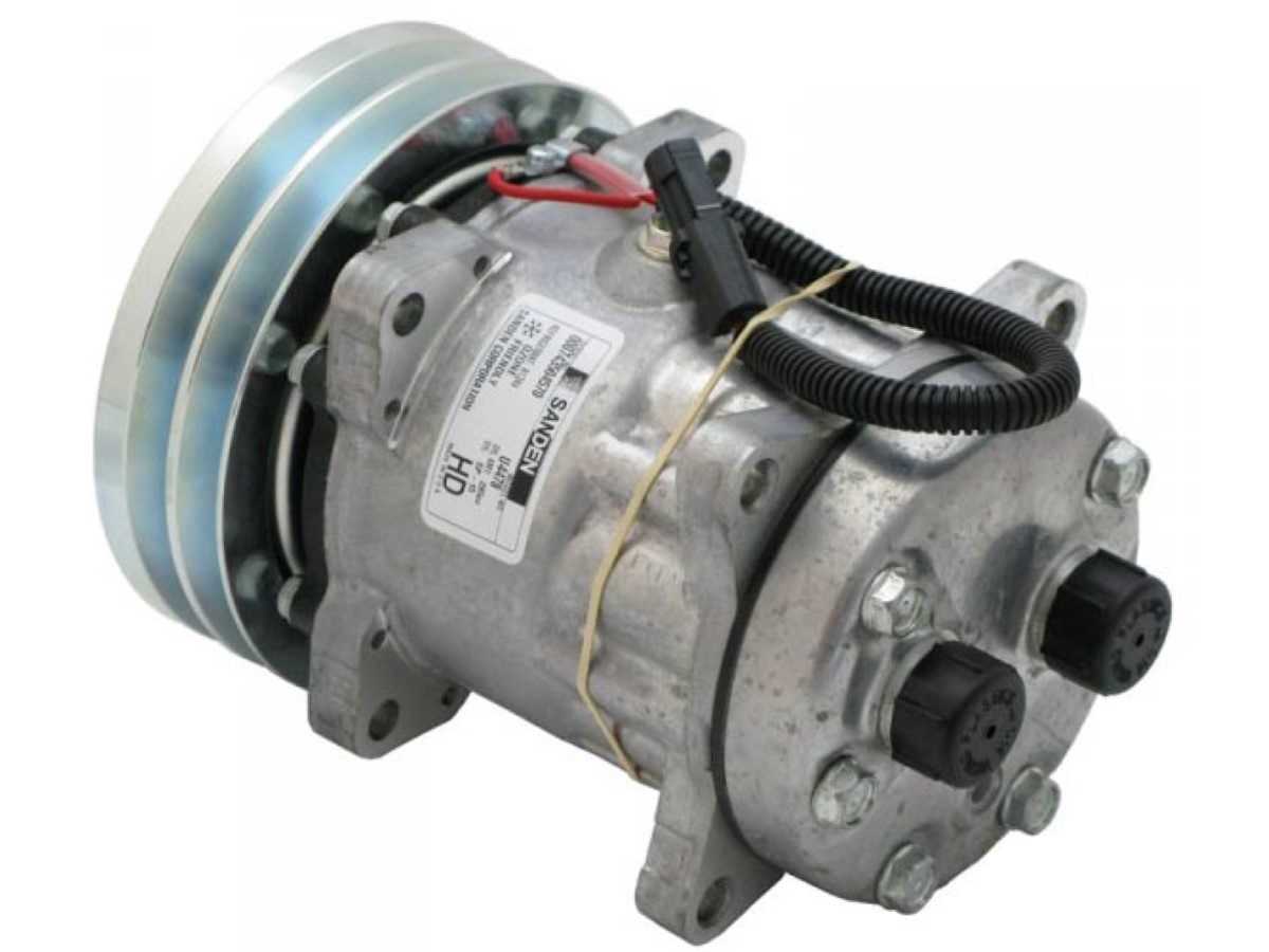 COMPRESSOR 7H15 MAQUINA CASE MAGNUM/NEW HOLAND TL/TC5070 2A 12V U4609