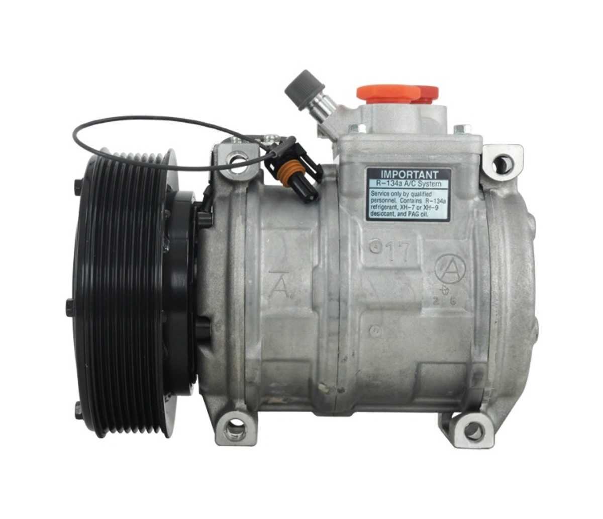 COMPRESSOR JOHN DEERE COLHEDORA 3510/ 3520/ CH570/ CH670 OEM: AH169875 / AN221429