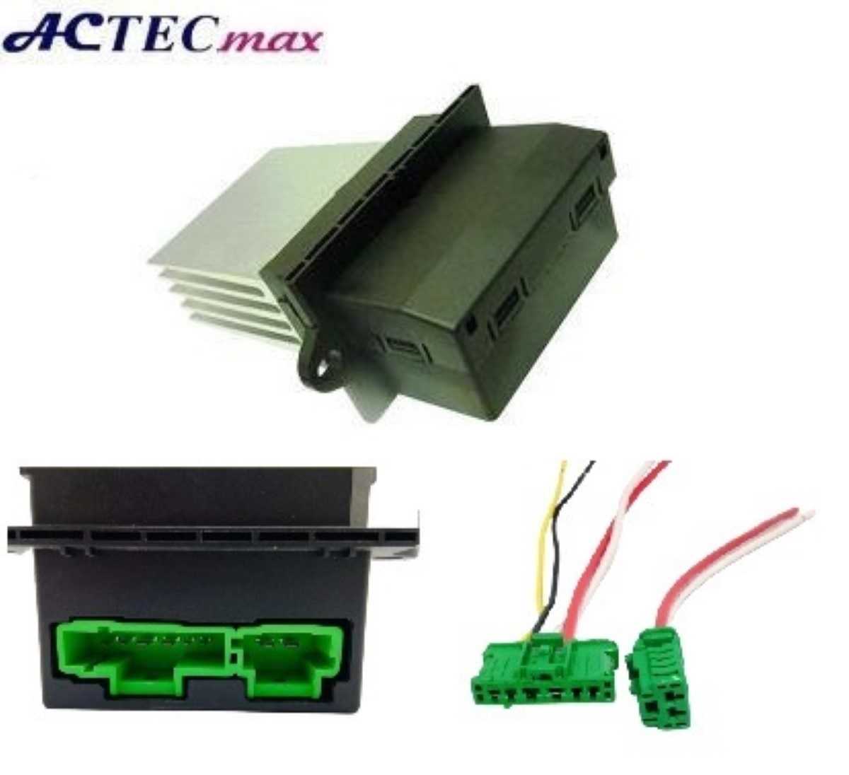 RESISTENCIA CAIXA EVAPORADORA RENAULT CLIO 2002>/ CITROEN C3/ C5/ NISSAN TIIDA/ LIVINA COM CHICOTE OEM: 6441L2