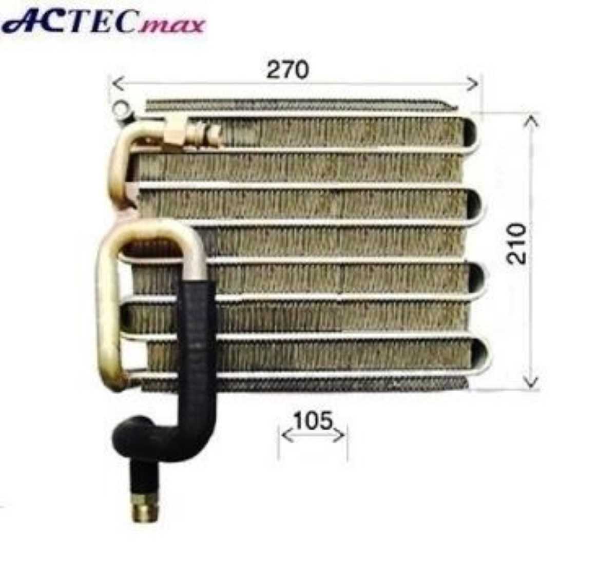EVAPORADOR MERCEDES BENZ 1938/2638/1215/712L98 SERPENTINA