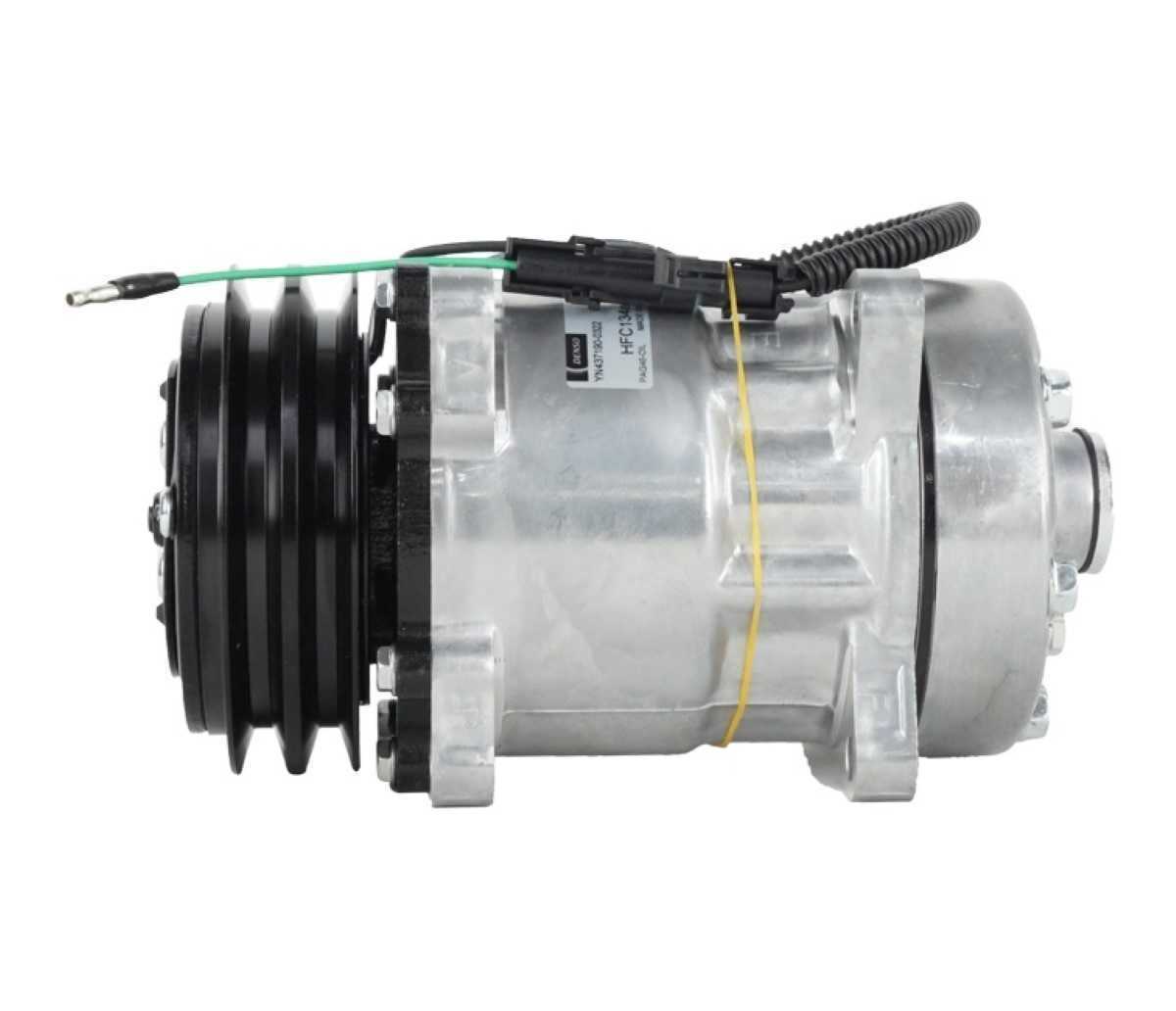 COMPRESSOR - 7H15 8 ORELHAS 12V SAIDA FLEX 2A 125MM "SANDEN 4860"