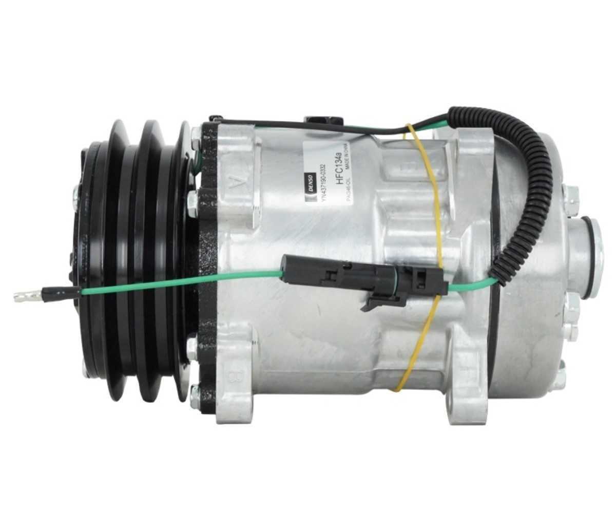 COMPRESSOR 7H15 8 ORELHAS 24V SAIDA FLEX 2A 125MM "SANDEN 4862"