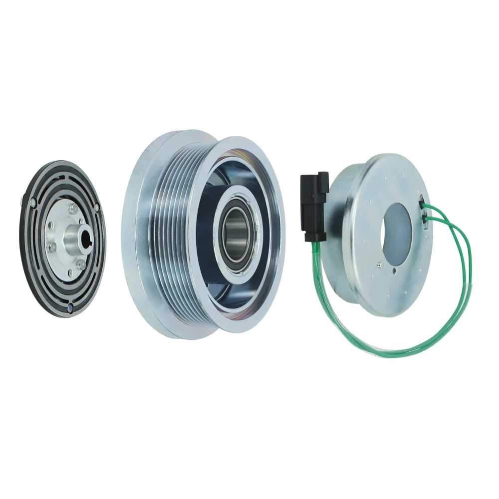 CONJUNTO EMBREAGEM 7H15 CATERPILLAR CASE 24V 8PK POLIA 154 MM