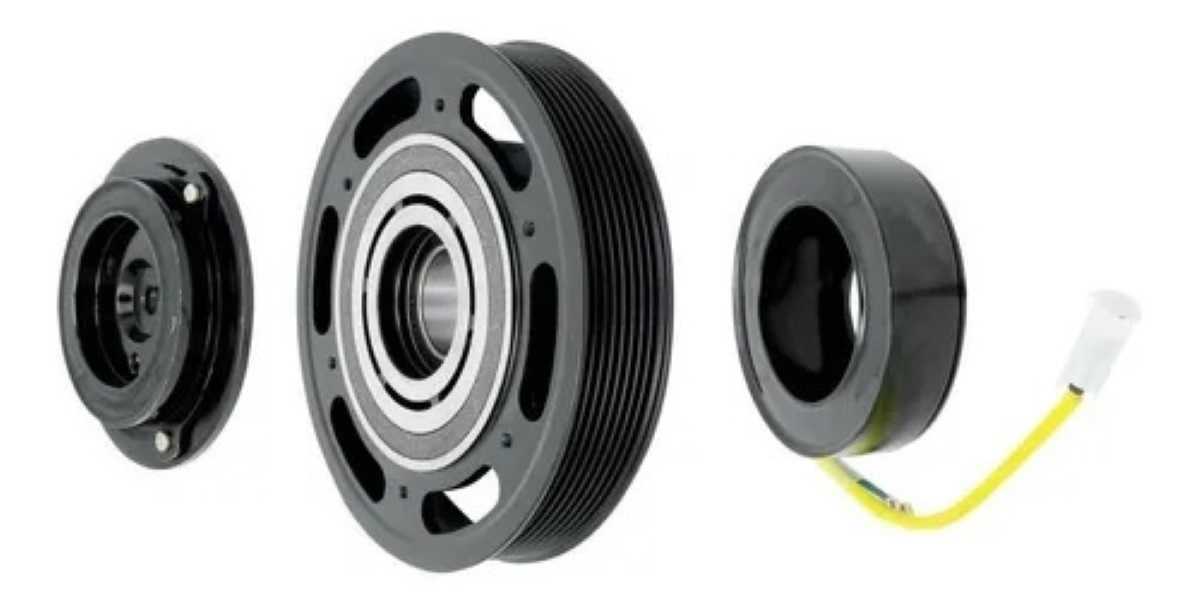 CONJUNTO EMBREAGEM DO COMPRESSOR VOLVO 2008 EM DIANTE 24V 8PK 180MM OEM 20779978