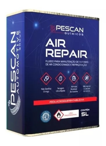 Fluido gas air repair para limpeza de sistema 5 litros