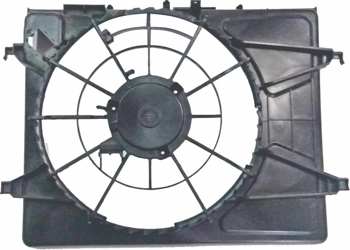 Defletor radiador hyundai i30, elantra 2006 a 2012 c/ar