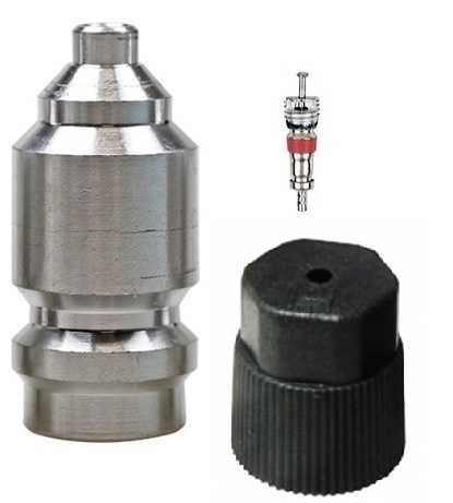 VALVULA P/SOLDA ALTA ACO C/NUCLEO C/TAMPA R134