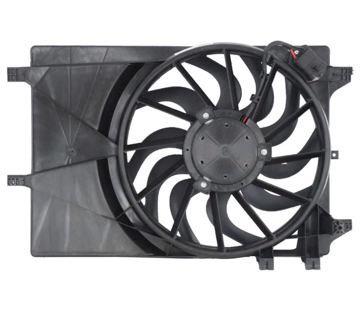 Eletroventilador chevrolet agile 2011>/ montana 2011 ate 2016 c/ar oem: 94715930