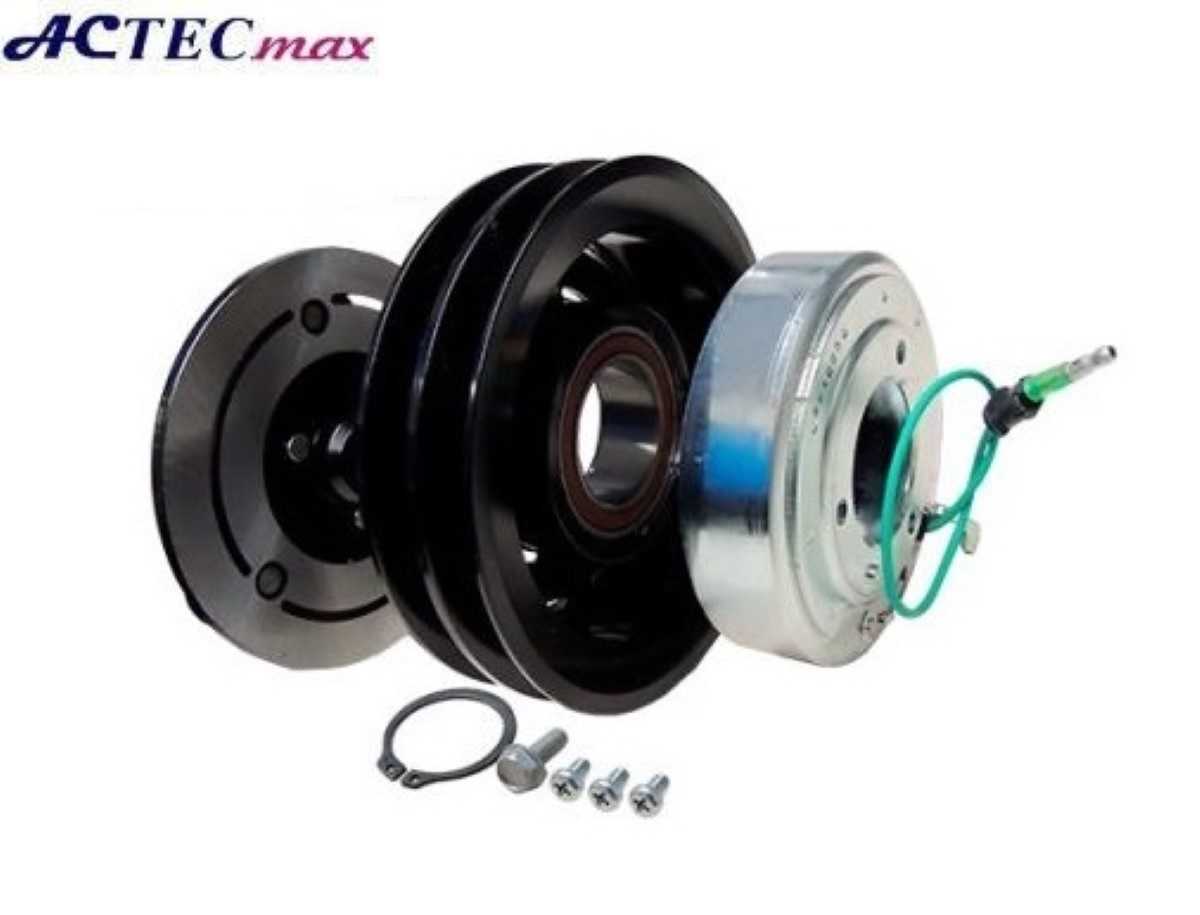 CONJUNTO EMBREAGEM COMPRESSOR ONIBUS MOD. TM31HD 24V POLIA 2A 158MM