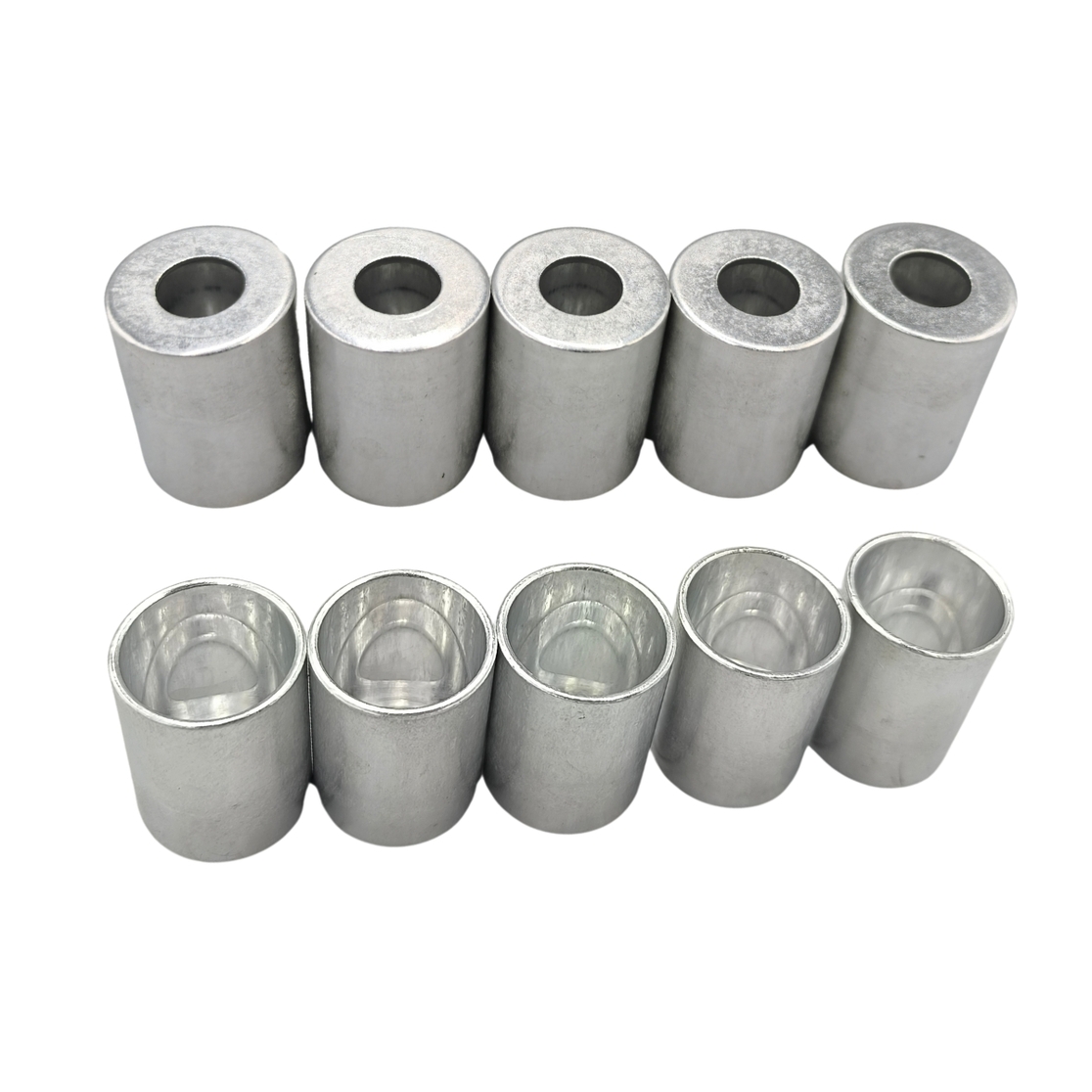 CANECA CLIP ALUMINIO 6MM 5/16 PACOTE COM 10PCS