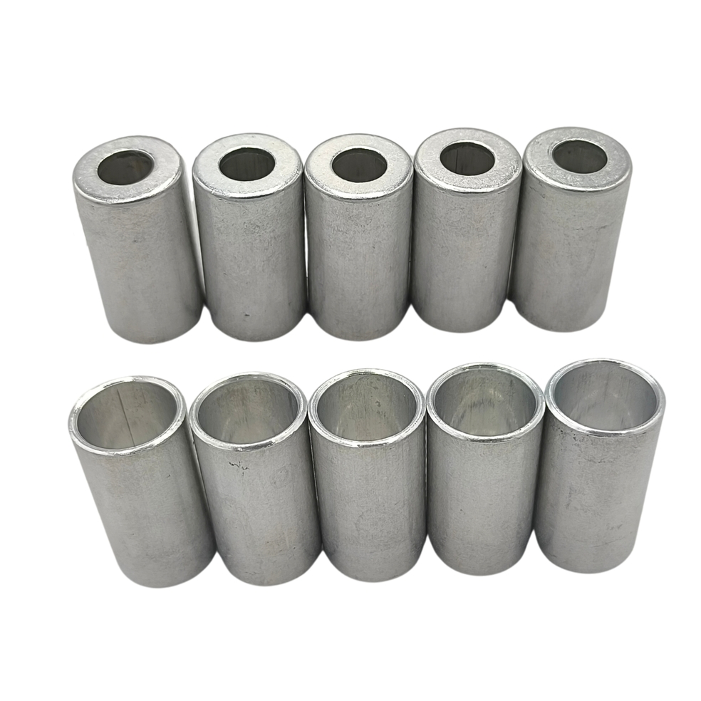CANECA CLIP ALUMINIO 6MM 5/16 PAREDE REDUZIDA PACOTE COM 10PCS