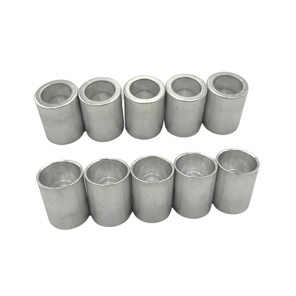 CANECA CLIP ALUMINIO 12MM 5/8 PAREDE REDUZIDA PACOTE COM 10PCS
