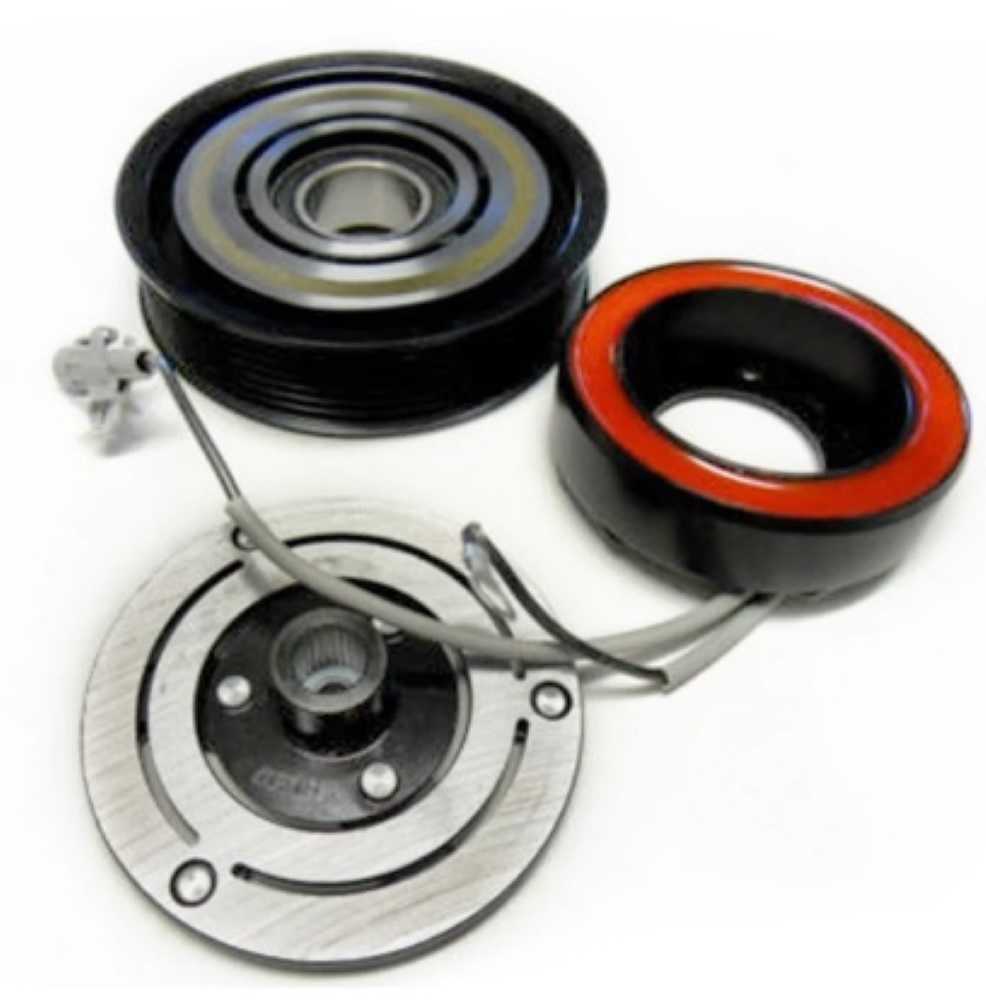 CONJUNTO EMBREAGEM COMPRESSOR COMPRESSOR DENSO 10S15 HONDA NEW CIVIC 2006 ATE 2010/ TOYOTA HILUX 200