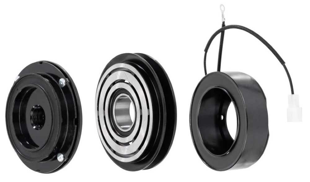 CONJUNTO EMBREAGEM COMPRESSOR DENSO 10P15/ 6P148 VALTRA BH 12V CANAL A 142MM