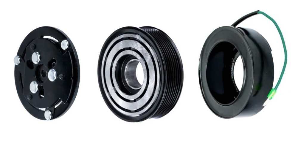 CONJUNTO EMBREAGEM COMPRESSOR SANDEN 7H15 8PK 24V 119MM