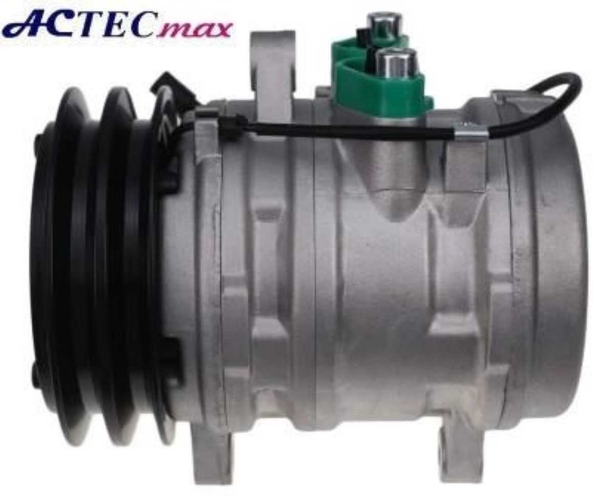 COMPRESSOR KOMATSU/ KUBOTA/ MASSEY FERGUSON/ LANDINI STARA/ JOHN DEERE/ CNH/ MERLO MOD. SP10 2A 12V