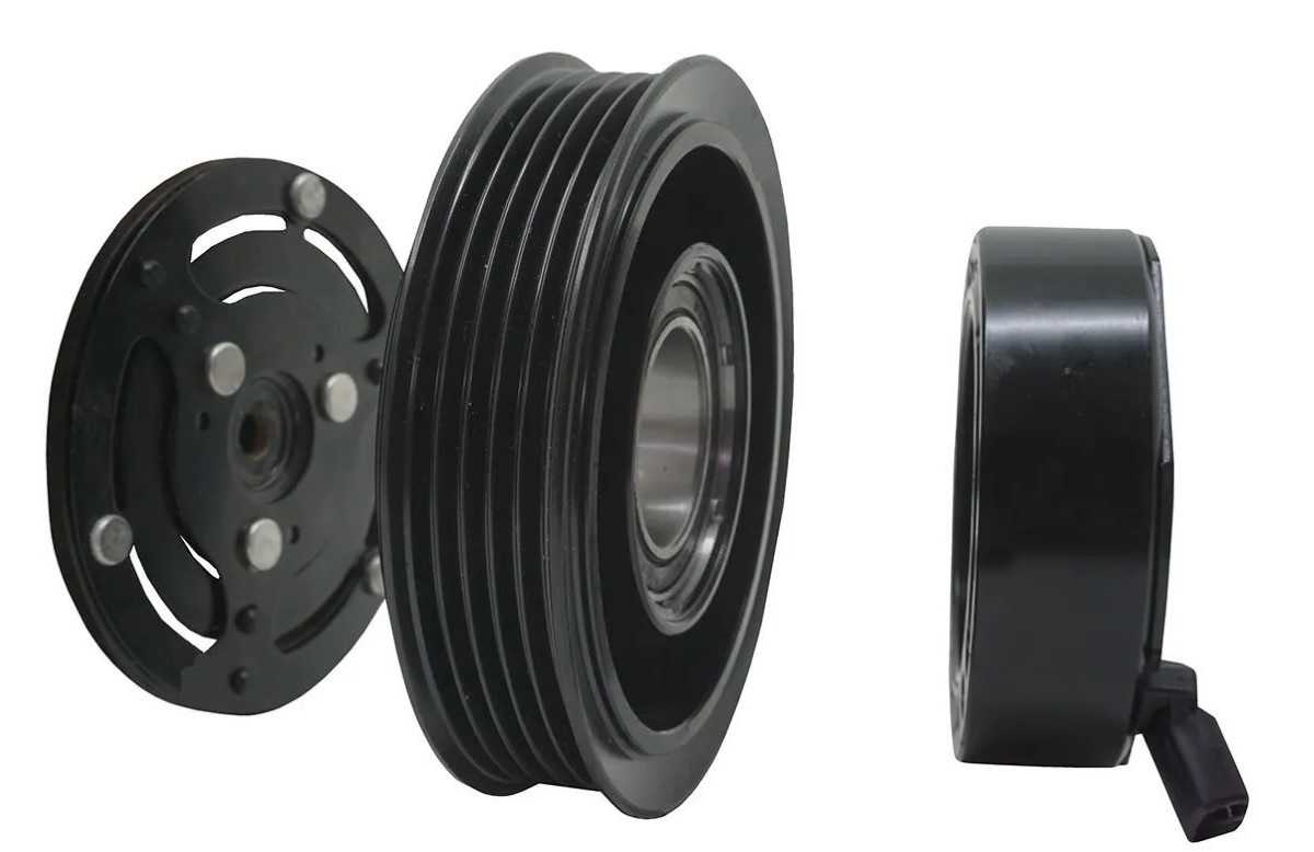 CONJUNTO EMBREAGEM DENSO SCROLL 08 FIAT PALIO FIRE/ UNO FIRE 12V POLIA 5PK 120MM