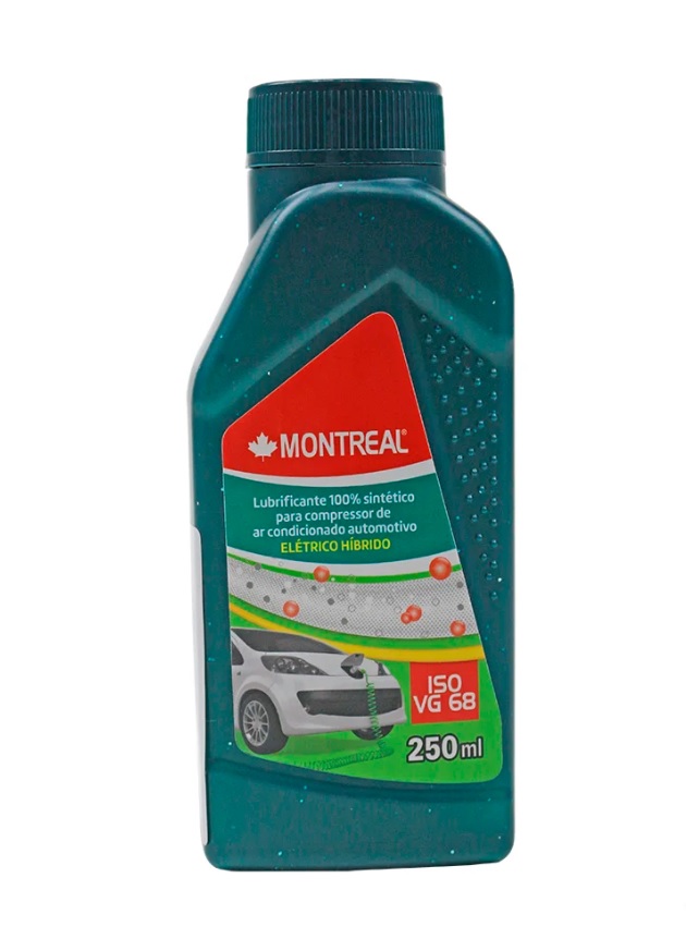 Oleo compressor elétrico ar condicionado automotivo poe chv2 iso vg 68 250ml