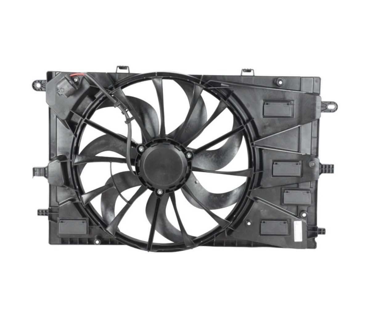Eletroventilador chevrolet montana 1.2 turbo 2023 em diante/ chevrolet tracker 1.0 turbo, 1.2 turbo 