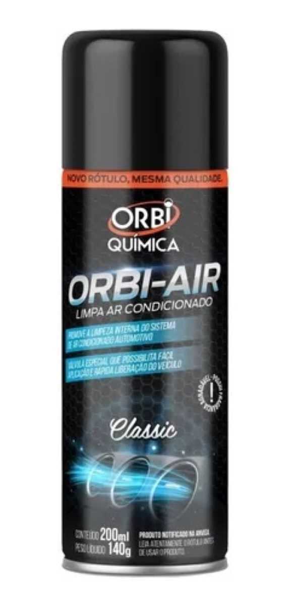 Higienizador ar condicionado tipo granada aroma classic 200ml