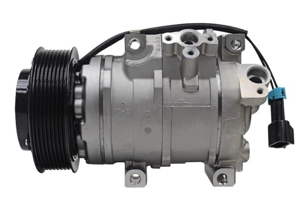 COMPRESSOR 10SRE18C RETROESCAVADEIRA JOHN DEERE 310K 12V 8PK 126MM OEM: RE284680