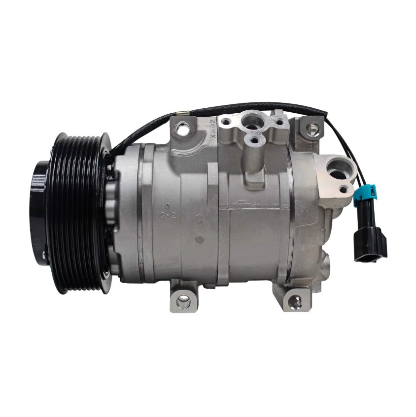 Compressor 10SRE18C Retroescavadeira John Deere 310K 12V 8PK 126MM OEM: RE284680