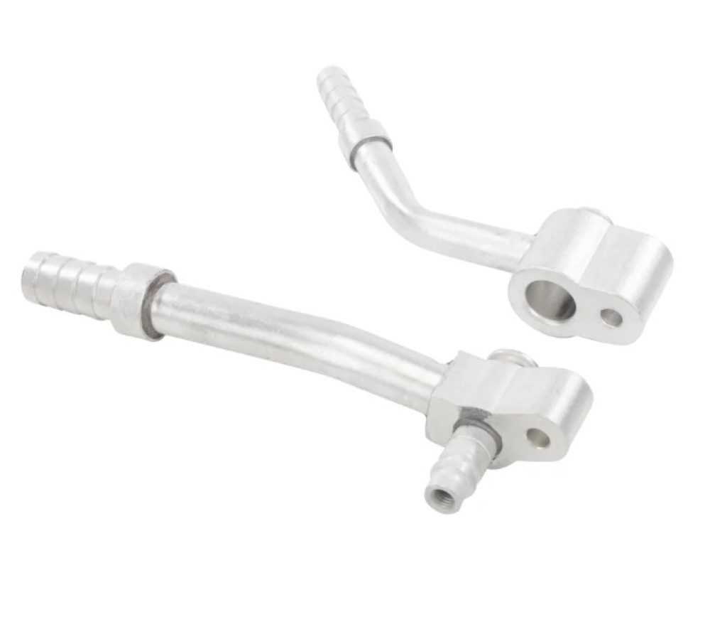 CONECTOR ADAPTADOR 8 E 10 PARA COMPRESOR MAHLE ACP220, *ADAPTAR PALIO CALSONIC* 