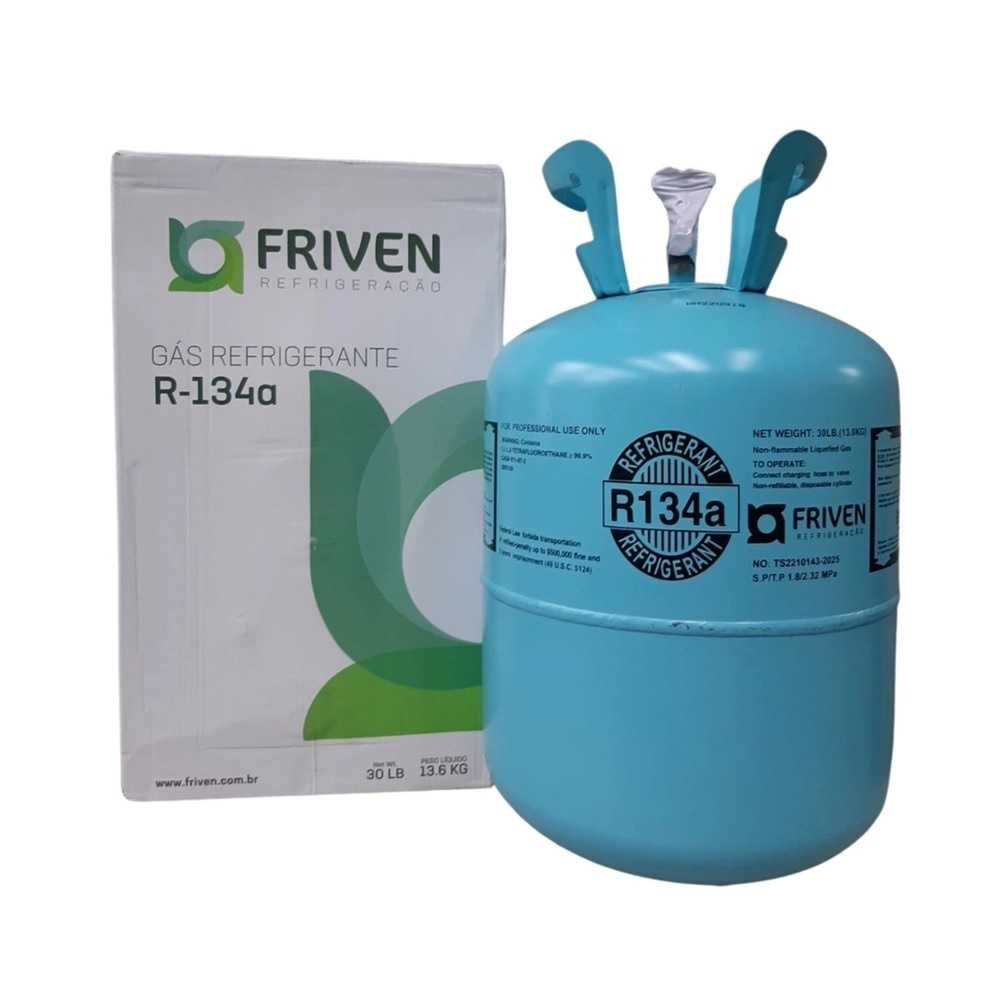 Gas refrigerante r134a friven 13,60 kg