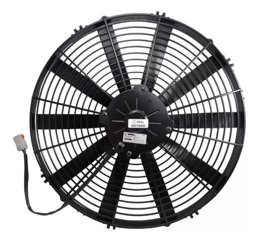 Eletroventilador spal va18-ap51/c-41a 12v 16 polegada aspirante 