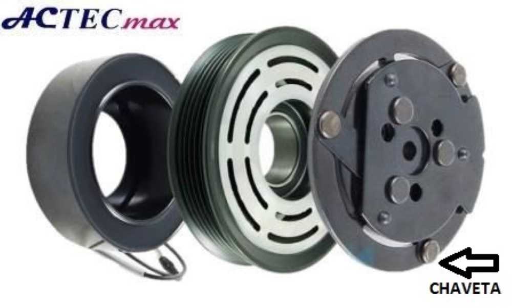 CONJUNTO EMBREAGEM NOVO MASSEY FERGUSON 7719/7722/NOVO VALTRA BT/7H15 12V 6PK 