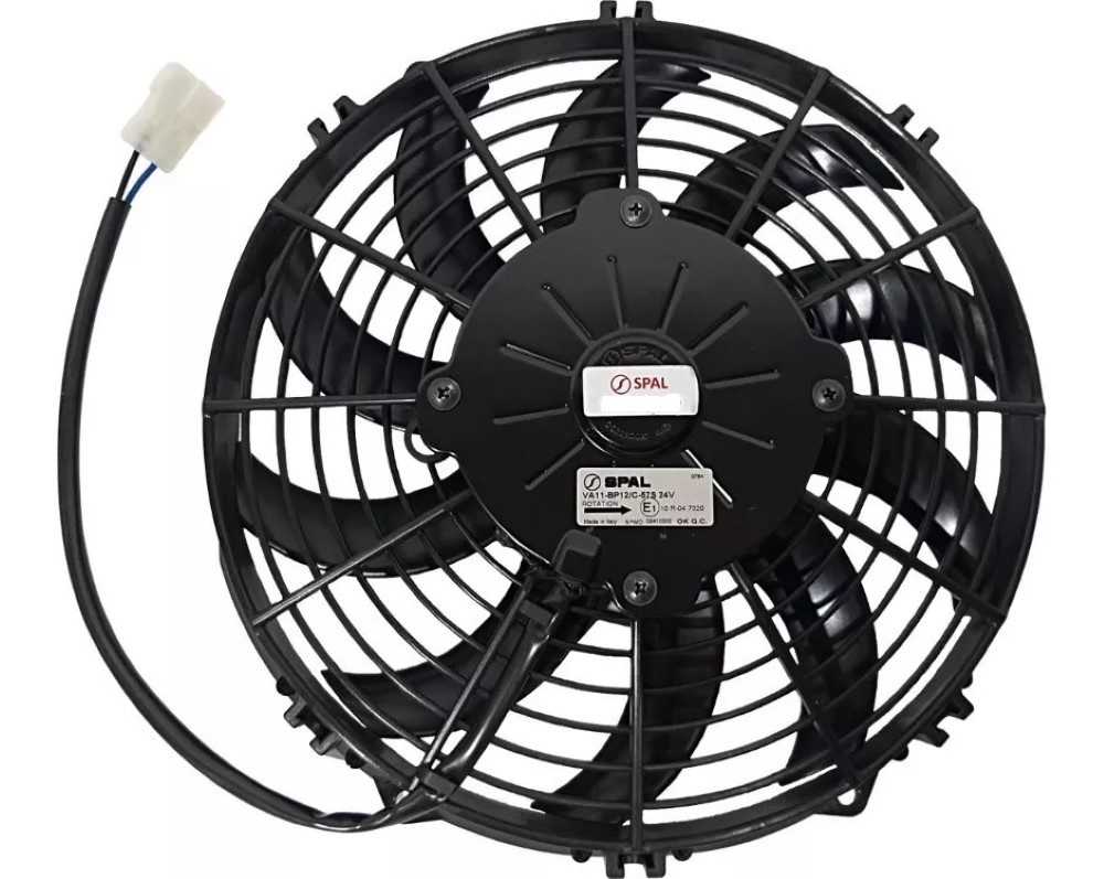 ELETROVENTILADOR SPAL VA11-BP12/C-57S 24V 10 POLEGADA SOPRANTE