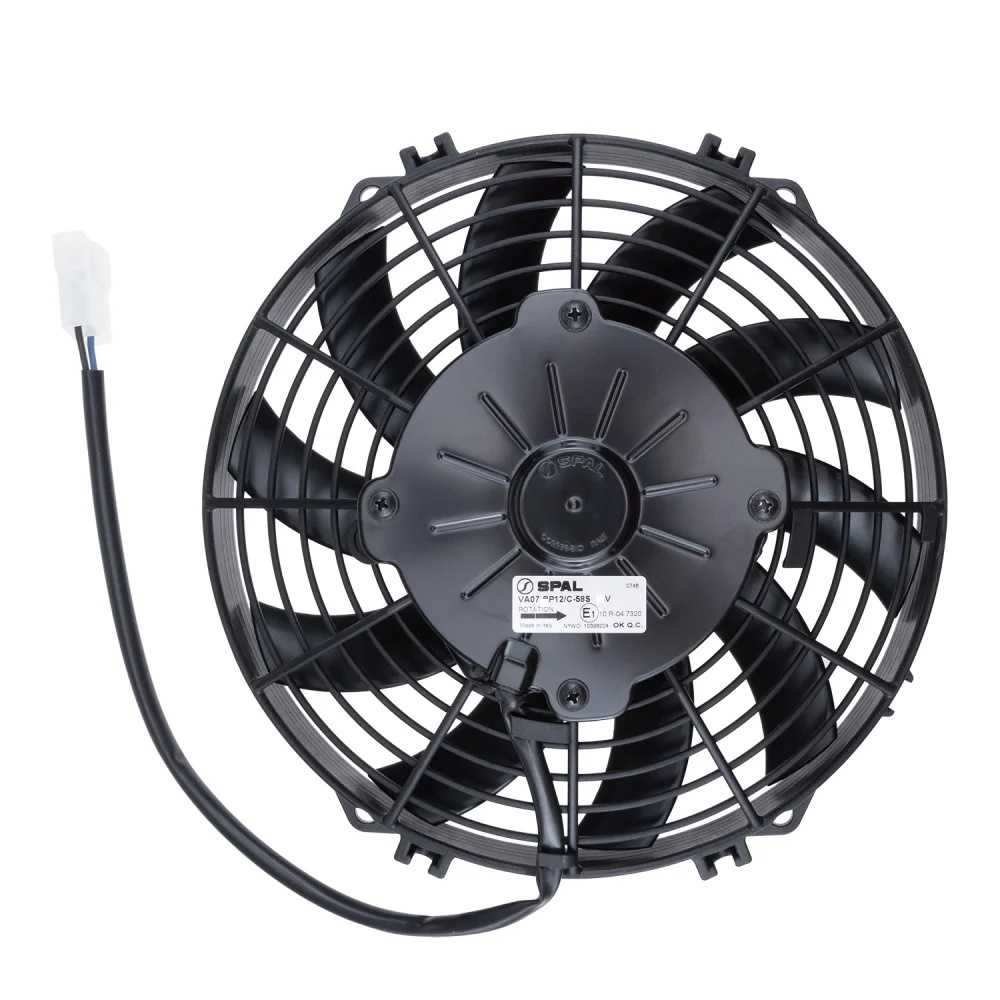 ELETROVENTILADOR SPAL VA07-AP12/C-58S 12V 9 POLEGADA SOPRANTE