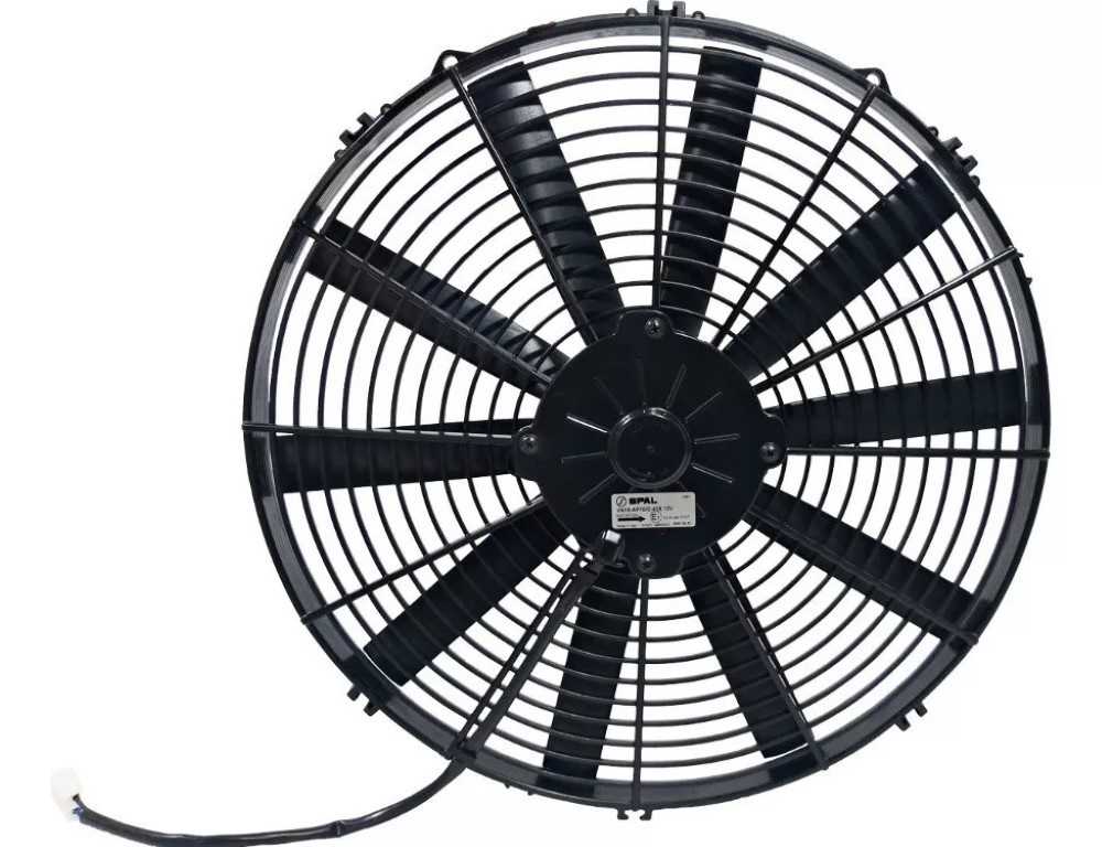 Eletroventilador spal va18-bp10/c-41s 24v 16 polegada soprante