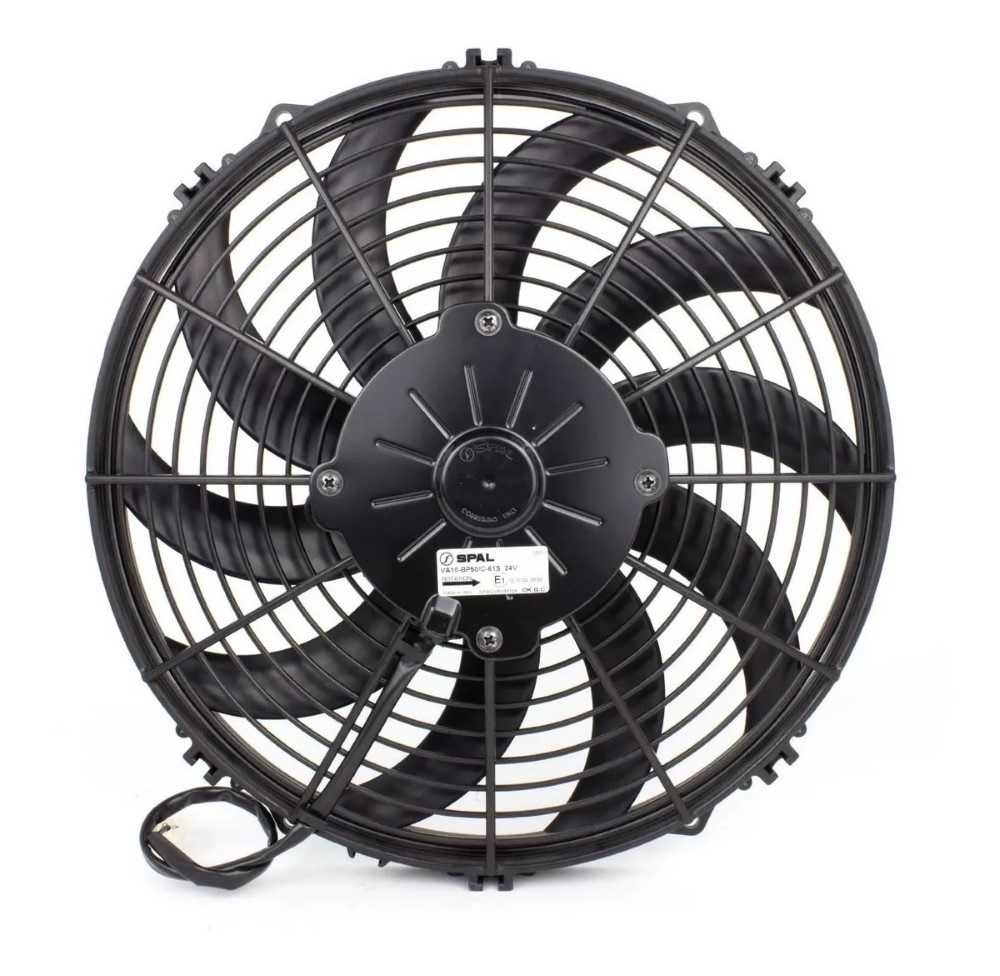 ELETROVENTILADOR SPAL VA10-BP50/C-61S 24V 12 POLEGADA SOPRANTE