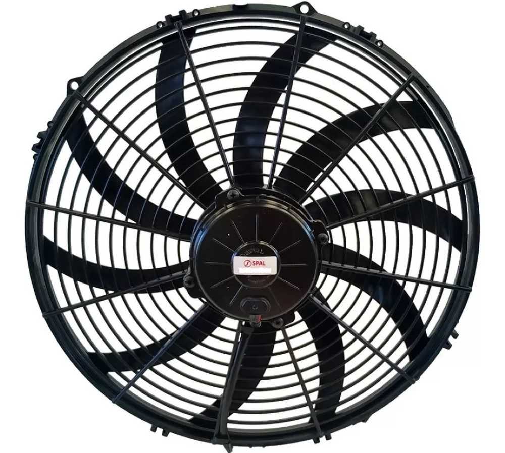 Eletroventilador spal va18-bp71/ll-59a 24v 16 polegada aspirante
