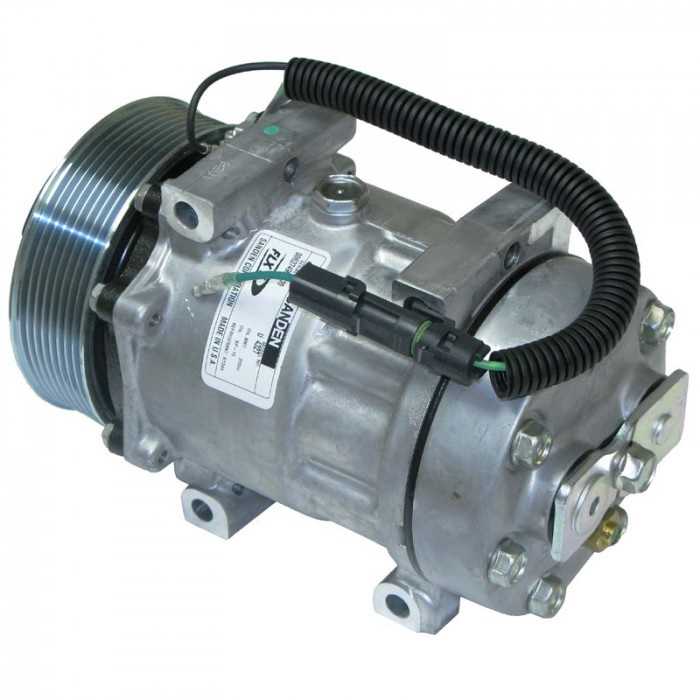 COMPRESSOR 7H15 PASSANTE 24V SAIDA FLEX. 8PK 119MM SD4327